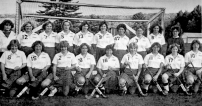 The 1983-84 Field Hockey Team